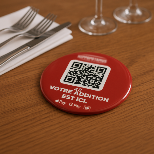 Des QR Codes pour payer l'addition